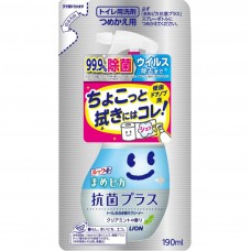 獅王 - LION Look 馬桶抗菌清潔噴霧劑 補充裝 190ml 清新薄荷香 (藍) 162-1369